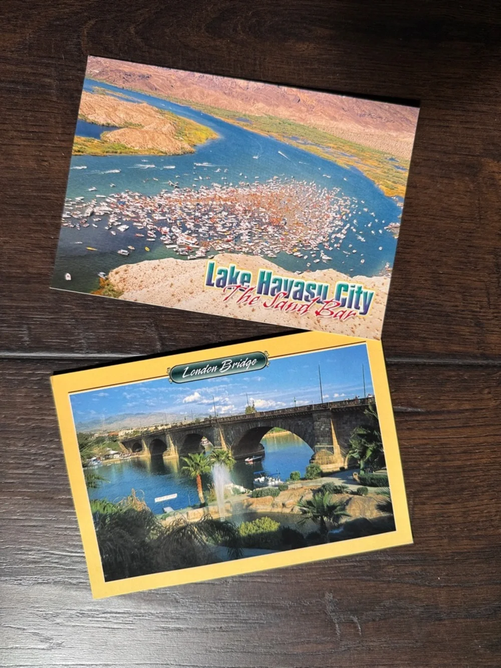 Vintage postcards from Lake Havasu City, Arizona